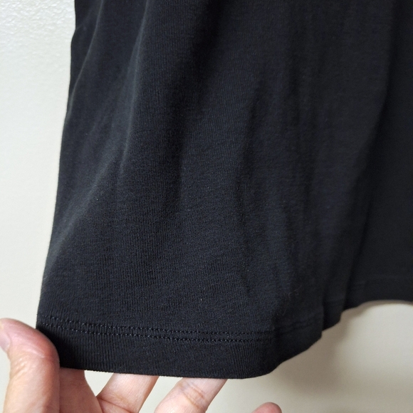 Lauren Ralph Lauren Womens Black Crew Neck T-Shirt Short Sleeve 100% Cotton 2XL - Picture 5 of 12